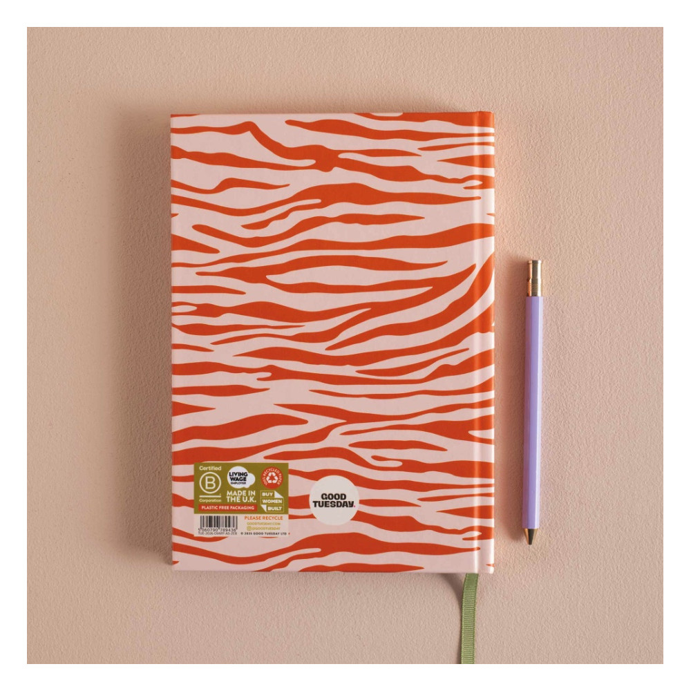 Electric Zebra Diary 2026 A5 - Good Tuesday