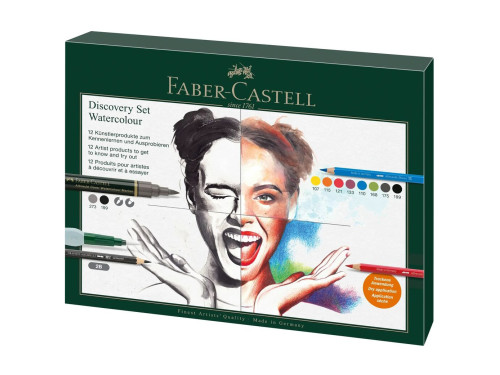 Discovery Watercolour set - Faber-Castell - 12 pcs.