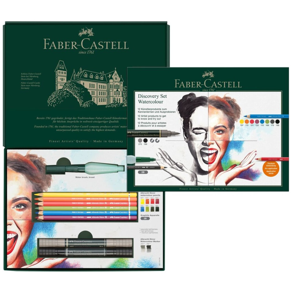 Discovery Watercolour set - Faber-Castell - 12 pcs.