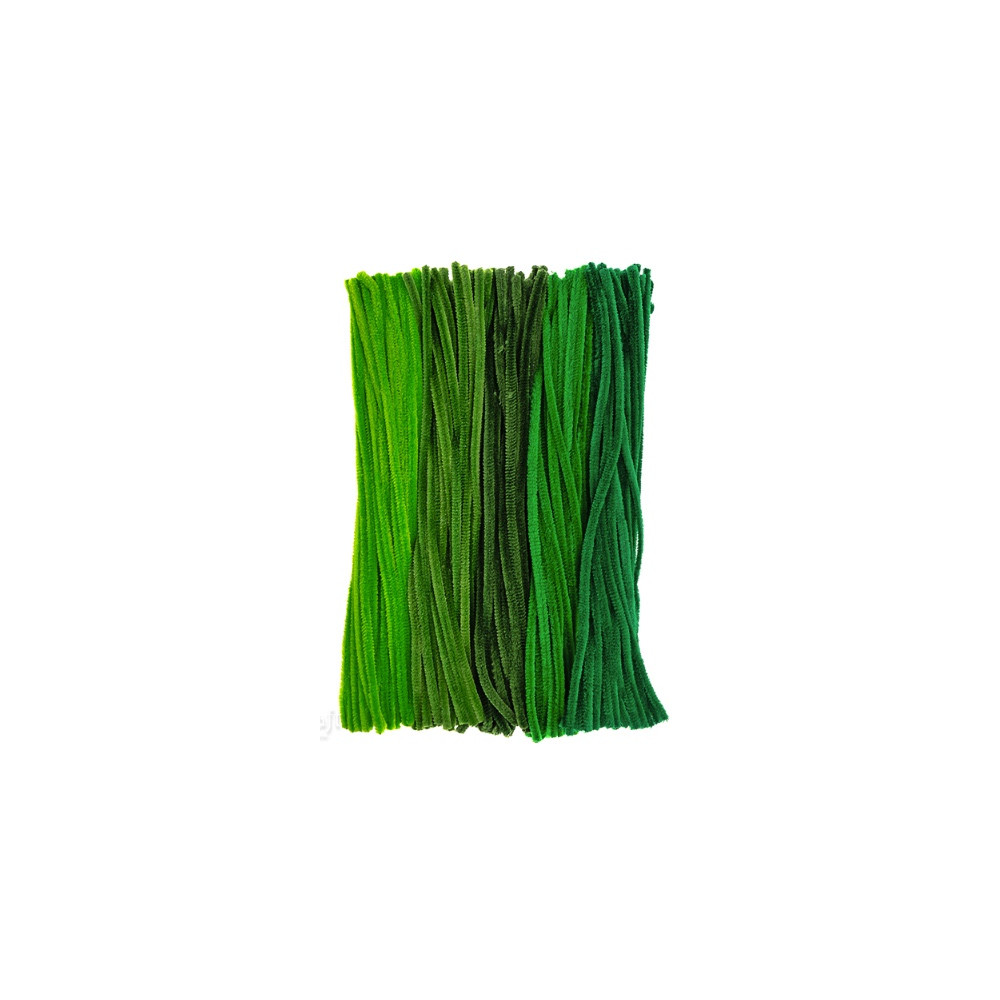 Creative wires - DpCraft - green 6 mm x 30 cm 200 pcs.