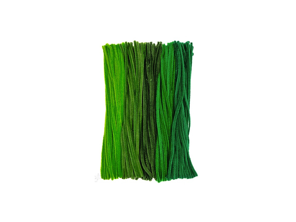 Creative wires - DpCraft - green 6 mm x 30 cm 200 pcs.