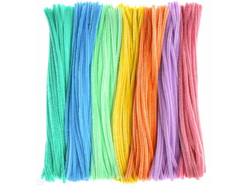 Creative wires - DpCraft - colorful 6 mm x 30 cm 200 pcs.