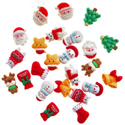 Ozdoby z żywicy 3D Christmas Candy - DpCraft - 10 szt.
