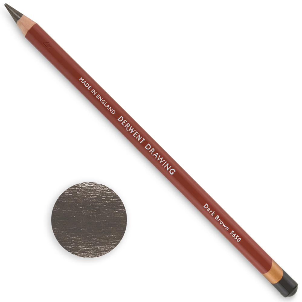 Kredka Drawing - Derwent - 5650 Dark Brown