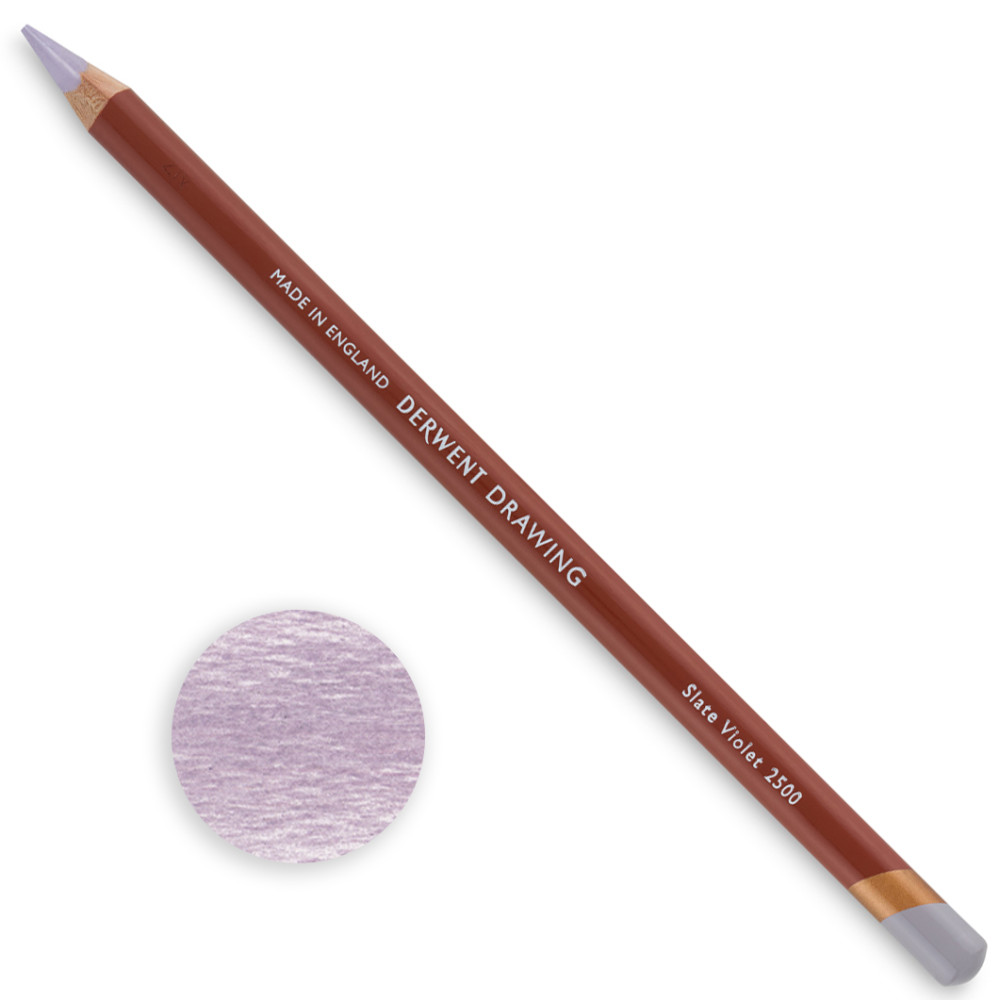 Drawing pencil - Derwent - 2500 Slate Violet