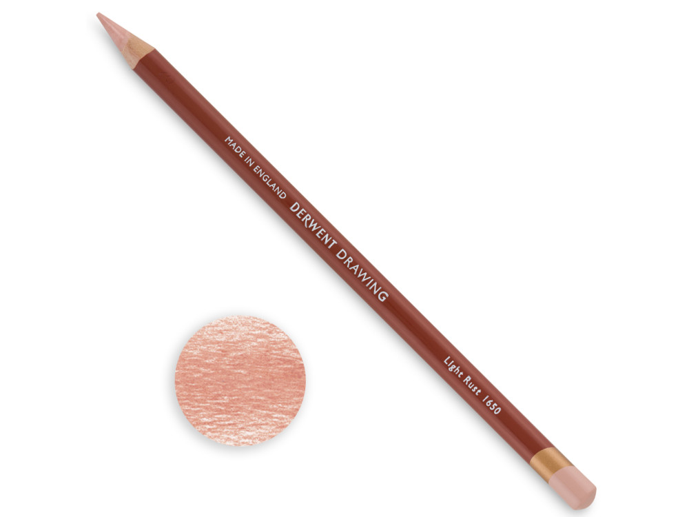 Kredka Drawing - Derwent - 1650 Light Rust