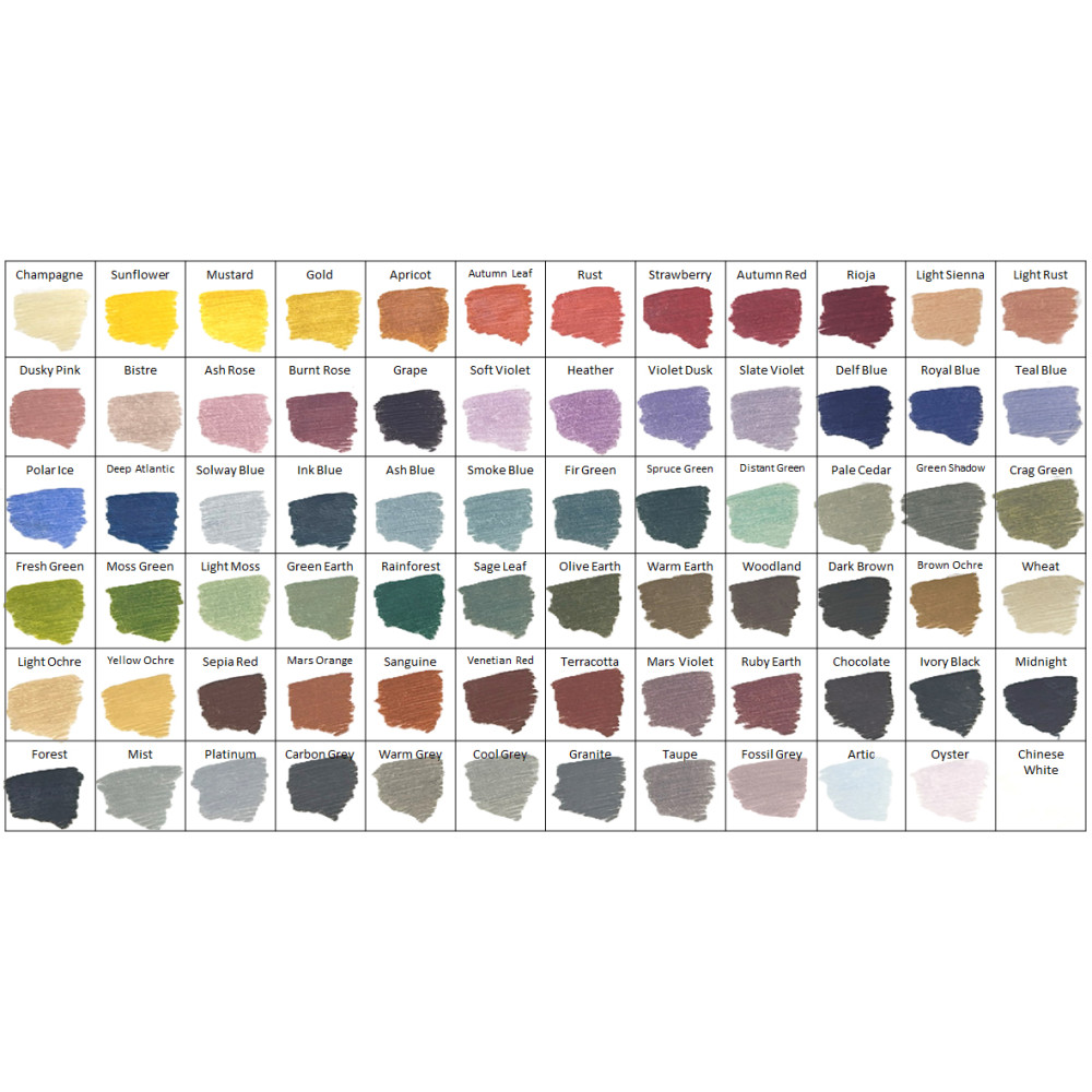 Set of Drawing pencils - Derwent - 72 pcs.