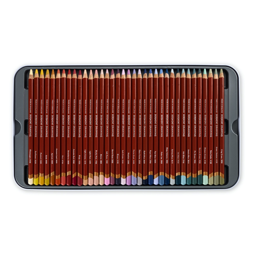 Set of Drawing pencils - Derwent - 72 pcs.