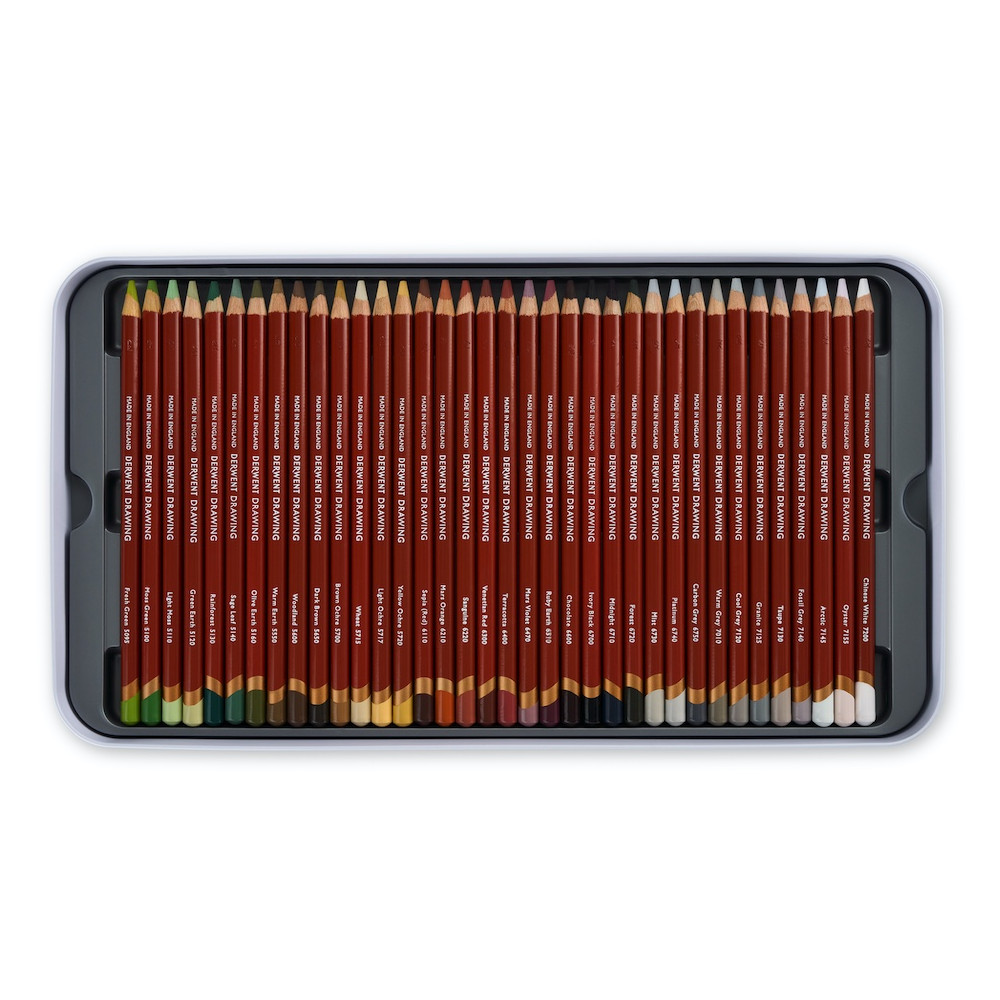 Set of Drawing pencils - Derwent - 72 pcs.