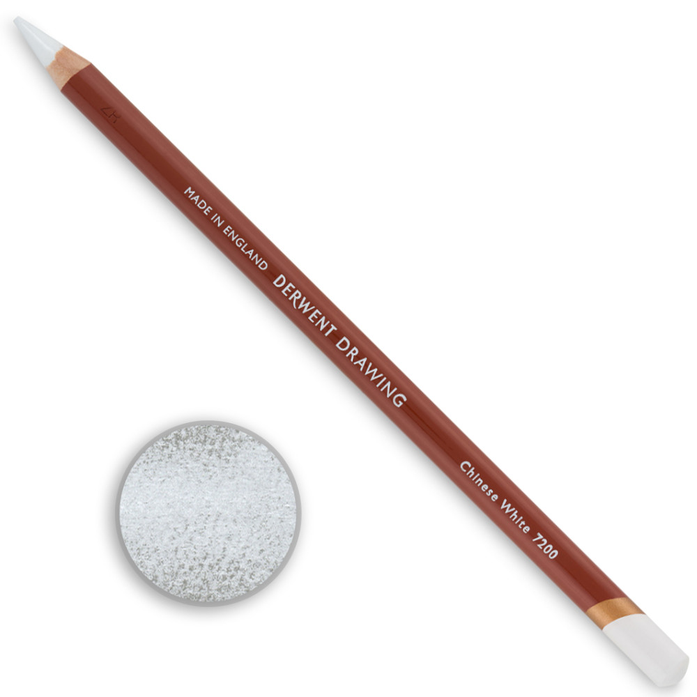 Kredka Drawing - Derwent - 7200 Chinese White