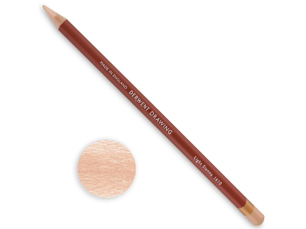 Kredka Drawing - Derwent - 1610 Light Sienna