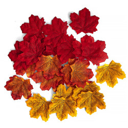 Jesienne liście Klonu - DpCraft - 7-8 cm 50 szt.