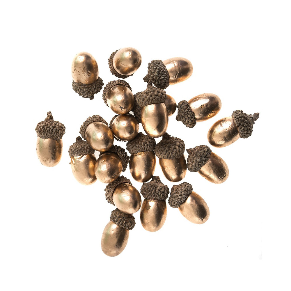 Acorns - DpCraft - gold 20 pcs.