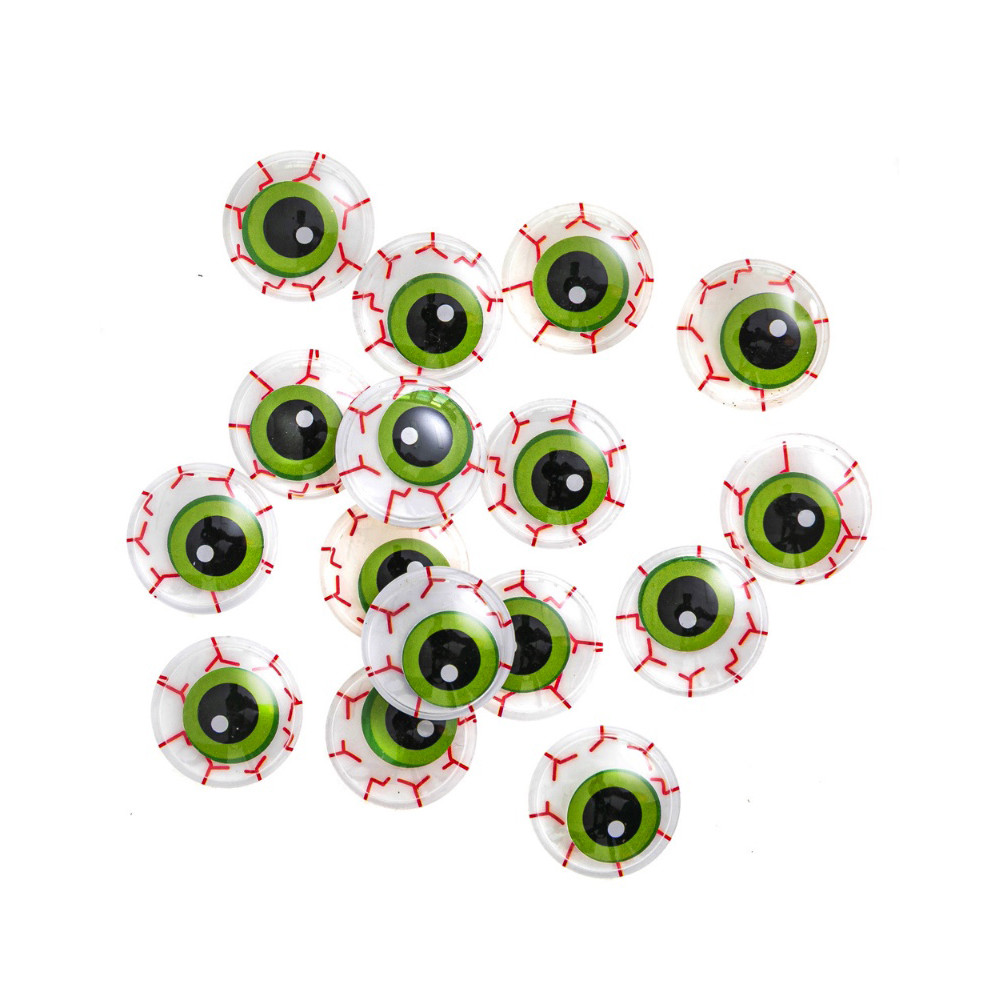 Halloween wiggle eyes - DpCraft - 24 mm 16 pcs.