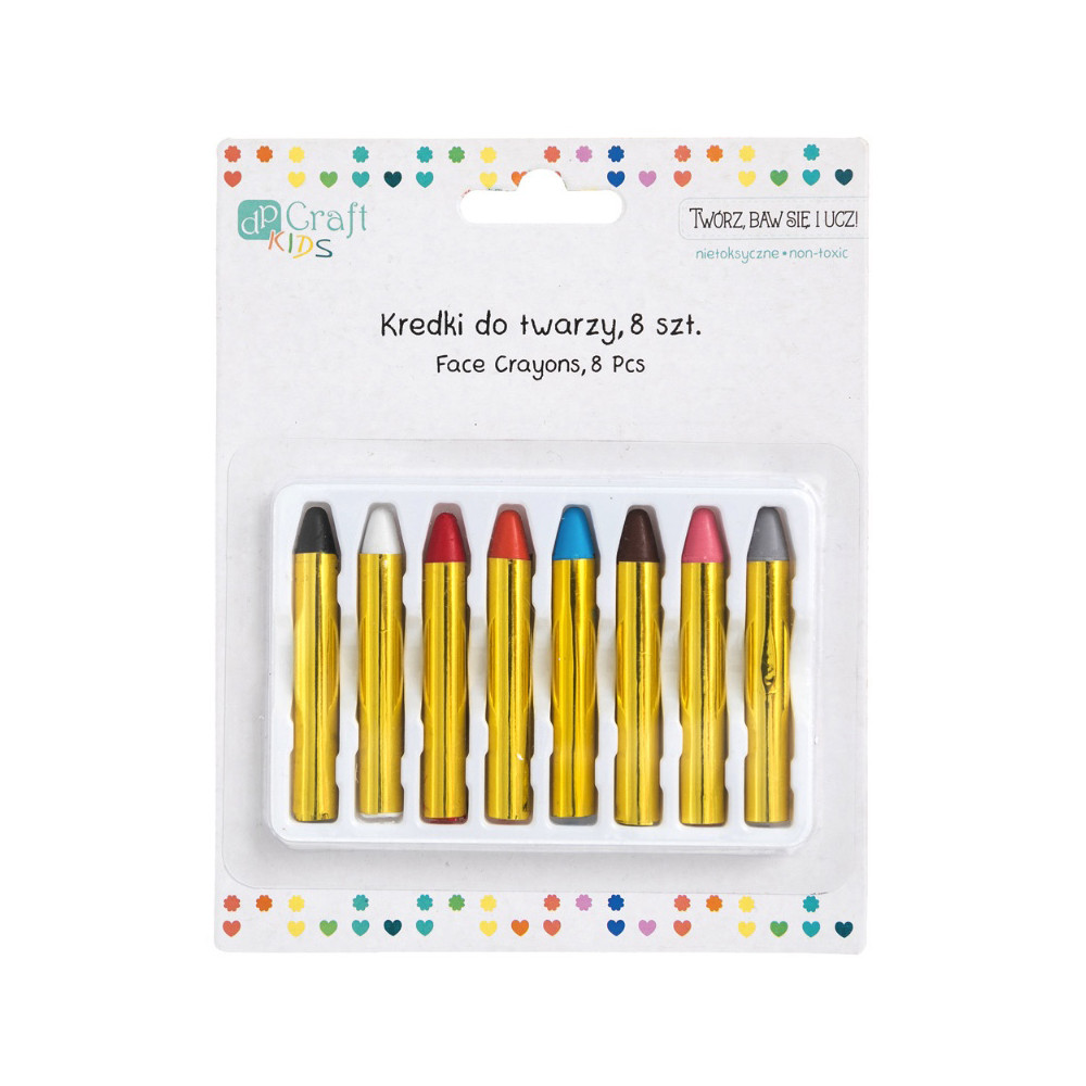 Face crayons - DpCraft - 8 pcs.
