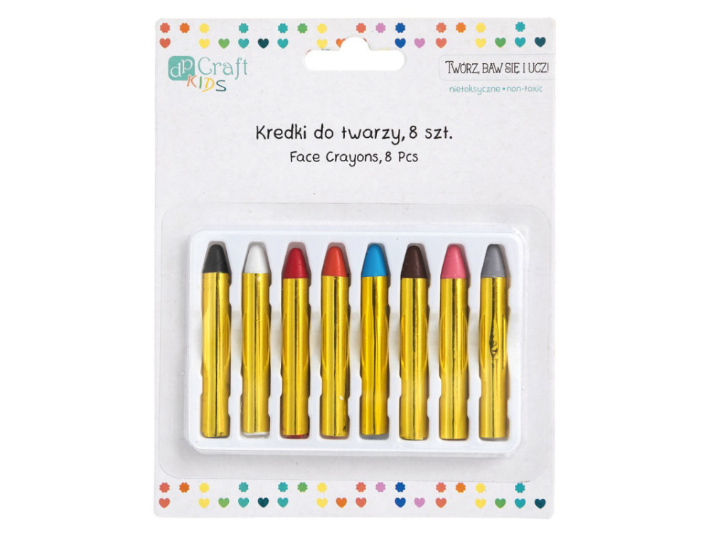 Face crayons - DpCraft - 8 pcs.