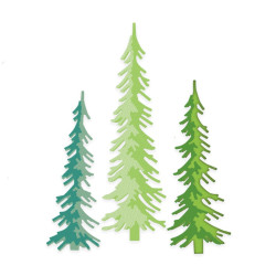 Set of cutting dies Christmas Tree - DpCraft - 6 pcs.