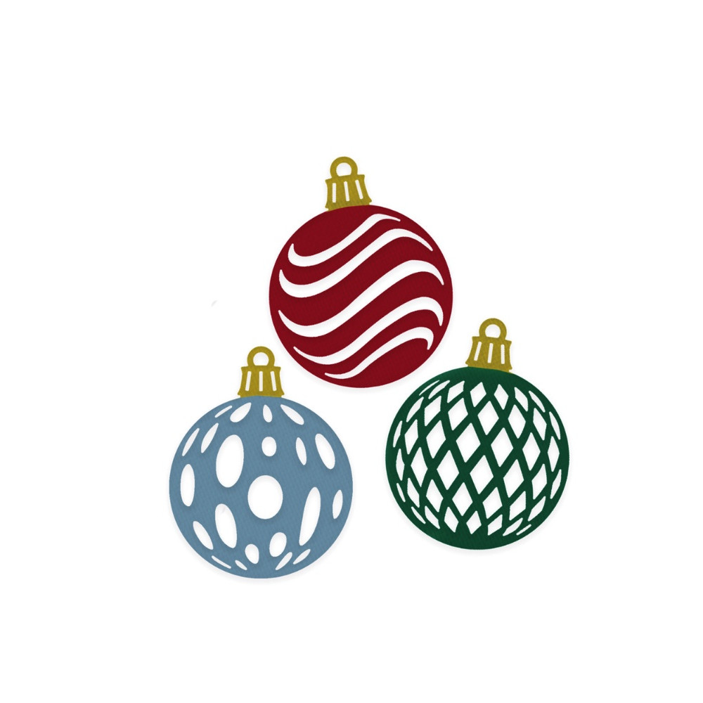 Set of cutting dies Baubles - DpCraft - 3 pcs.