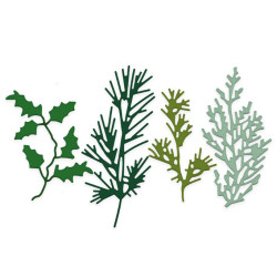 Set of cutting dies Winter Branches - DpCraft - 4 pcs.