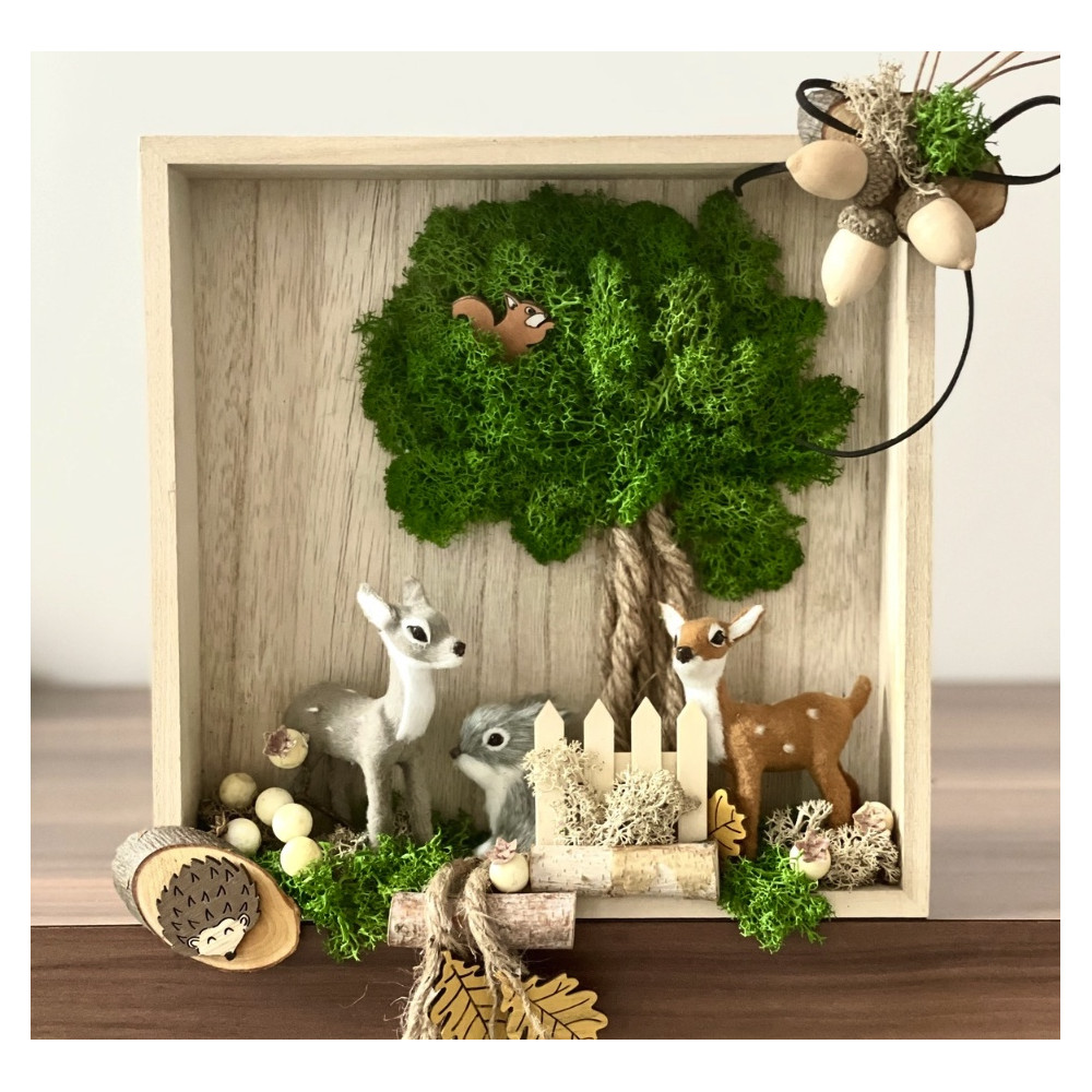 Wooden fences - DpCraft - 6 cm 4 pcs.