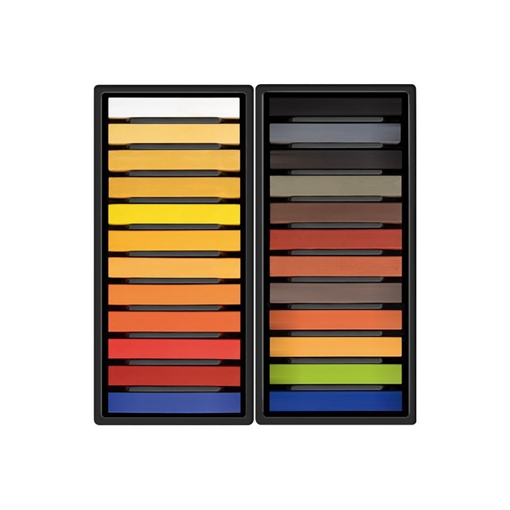 Set of soft dry pastels Portrait - Milan - 24 pcs.