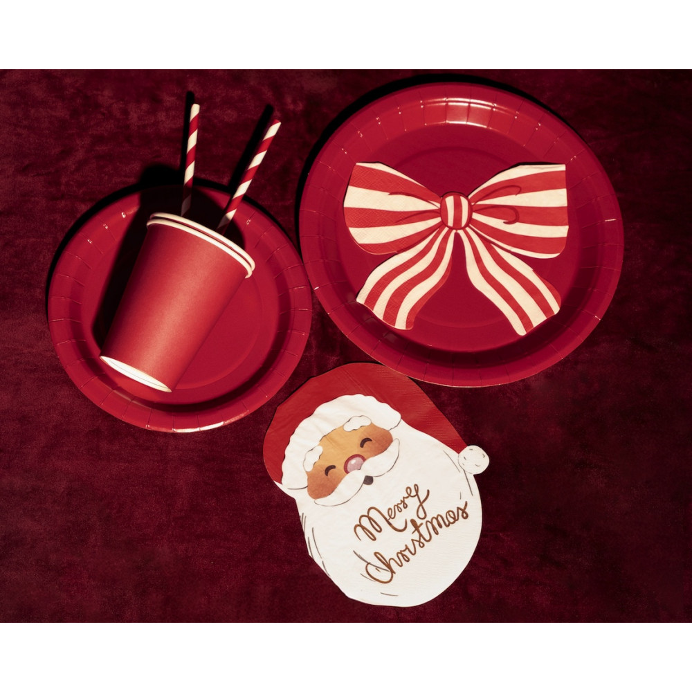 Paper napkins Merry Christmas Santa Claus - 13,5 x 16 cm 12 pcs.
