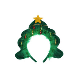 Opaska na głowę Choinka - 18,5 x 24 cm