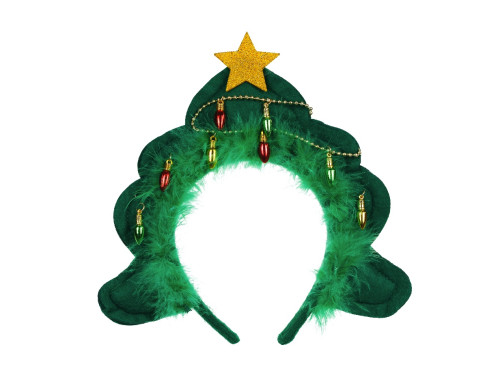 Christmas Tree headband - 18,5 x 24 cm