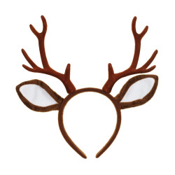 Deer antlers and ears headband - 26 x 28,5 cm