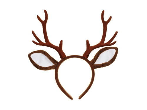 Deer antlers and ears headband - 26 x 28,5 cm