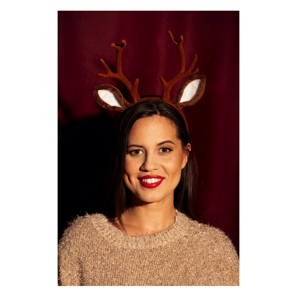 Deer antlers and ears headband - 26 x 28,5 cm
