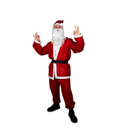 Santa Claus costume - red 170-190 cm
