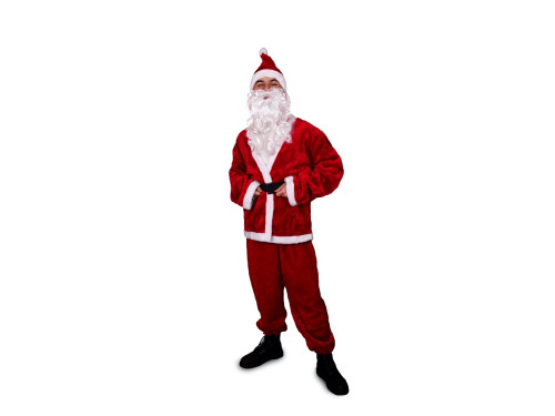 Santa Claus Premium costume - red 170-190 cm