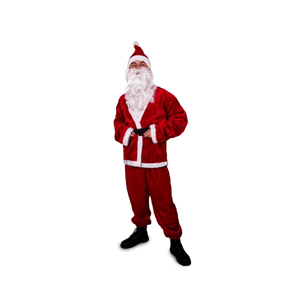 Santa Claus Premium costume - red 170-190 cm
