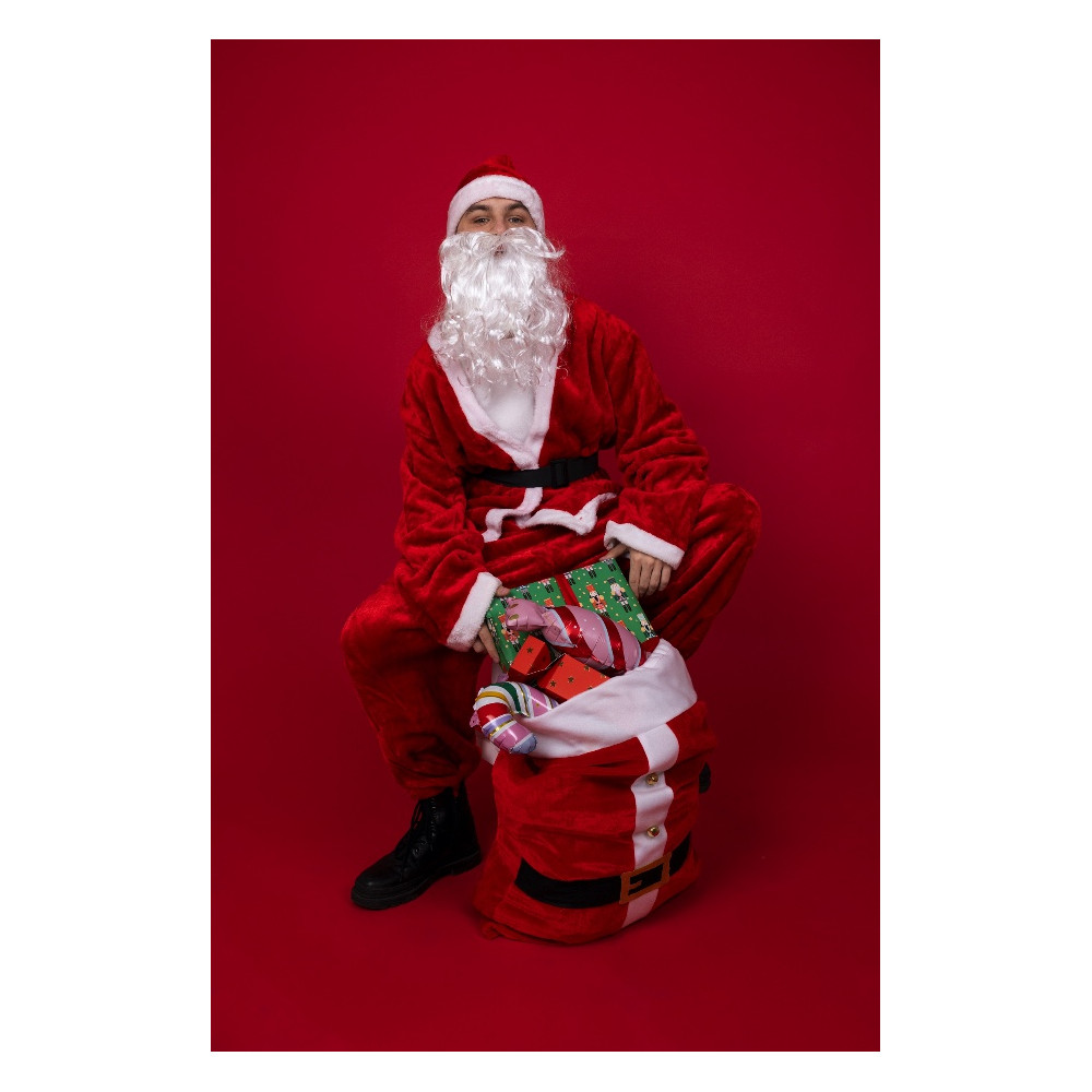 Santa Claus Premium costume - red 170-190 cm