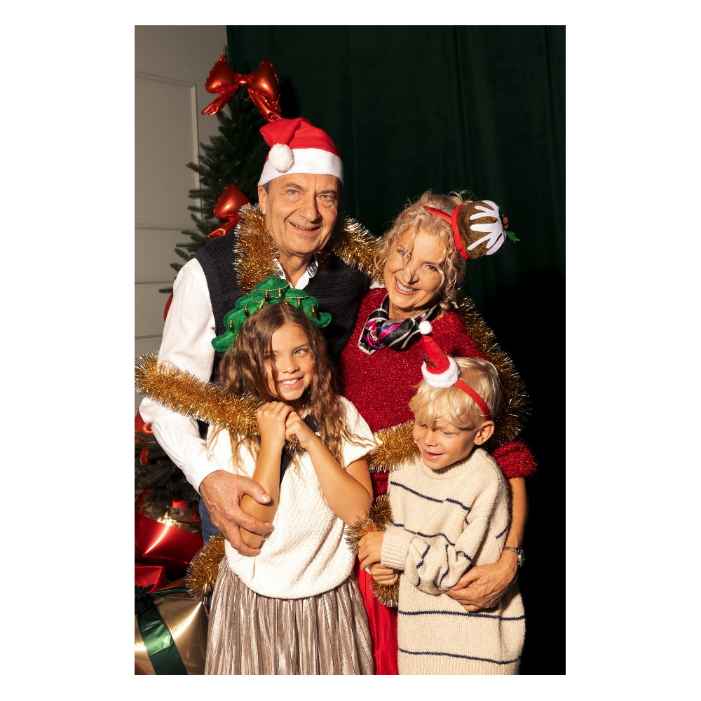 Santa Claus hat - red 40 cm