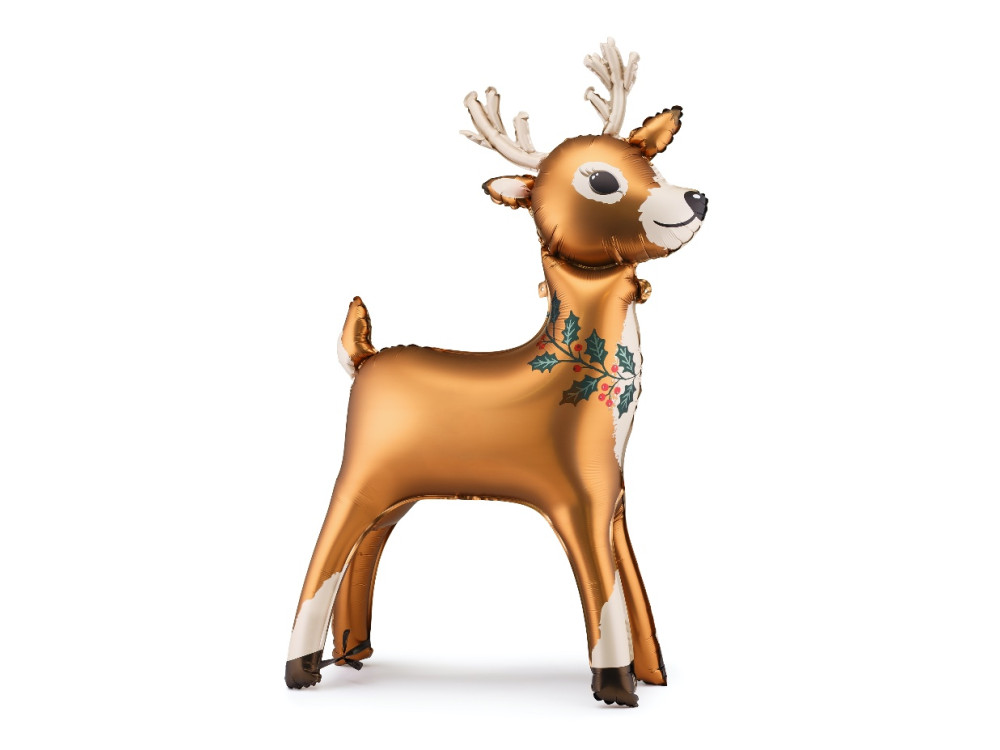 Foil balloon standing Reindeer - 65 x 105 cm