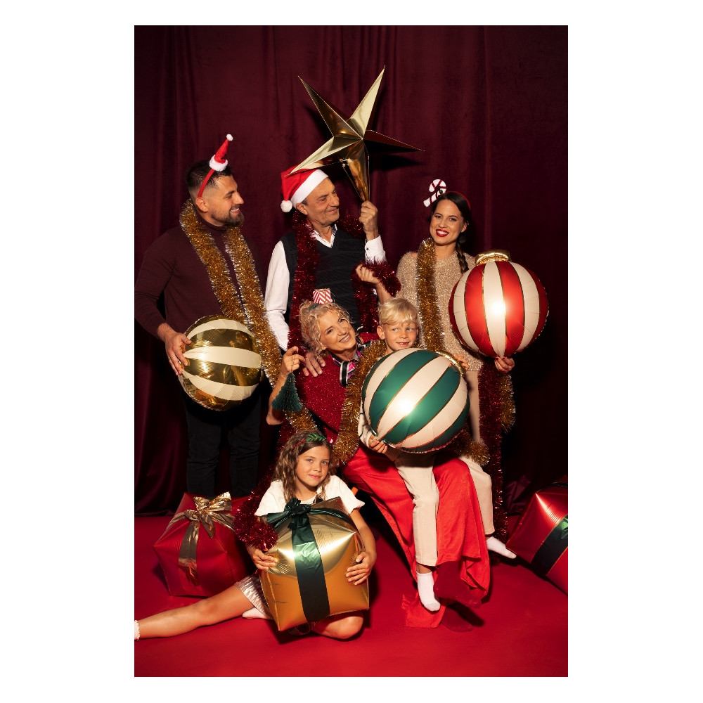 Balony foliowe stojące Prezenty - 34 x 36 cm 3 szt.