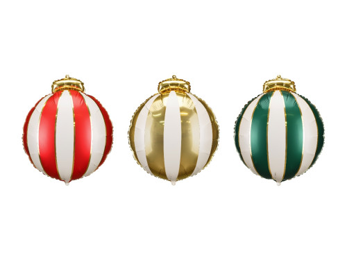 Foil balloons Baubles - 42 x 46 cm 3 pcs.