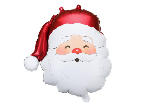 Foil balloon Santa Claus - 42 x 43,5 cm