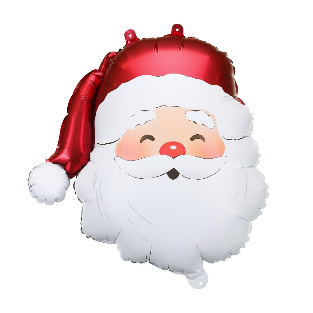 Foil balloon Santa Claus - 42 x 43,5 cm