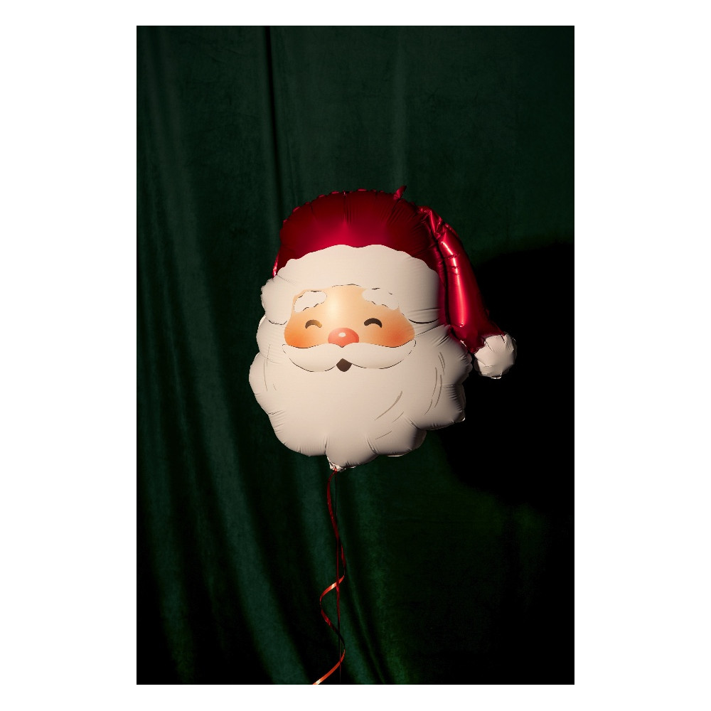 Foil balloon Santa Claus - 42 x 43,5 cm