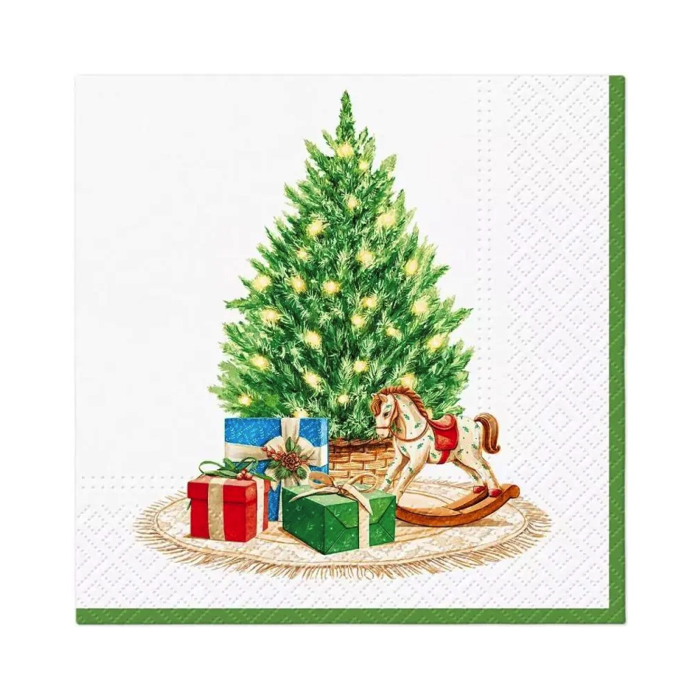 Decorative napkins Christmas Celebrations - Paw - 20 pcs.