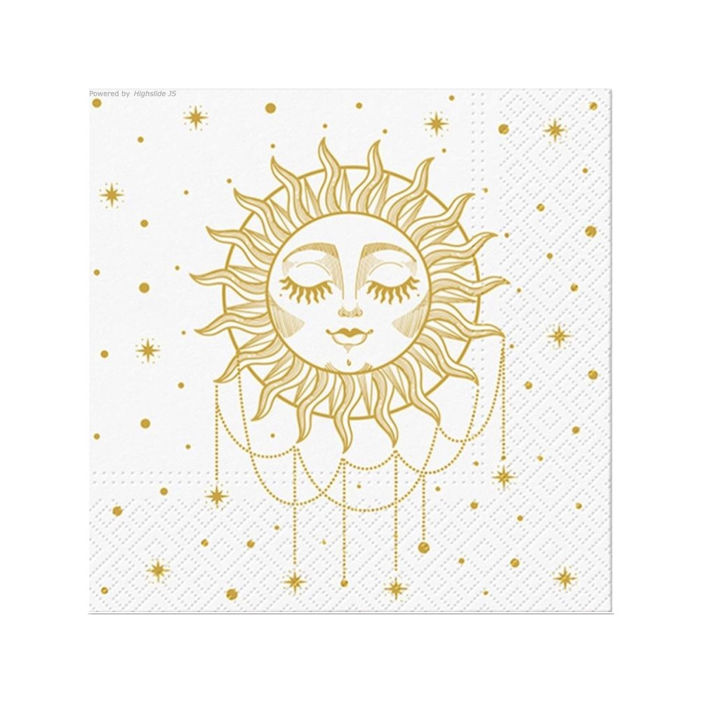 Serwetki ozdobne Bohemian Sun - Paw - 20 szt.