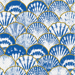 Decorative napkins Japanese Seashells - Paw - 20 pcs.