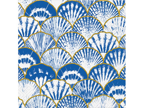 Decorative napkins Japanese Seashells - Paw - 20 pcs.