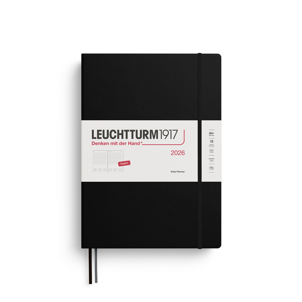 Daily Planner 2026 A4+ - Leuchtturm1917 - Black