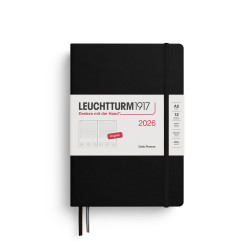Planer dzienny 2026 A5 - Leuchtturm1917 - Black