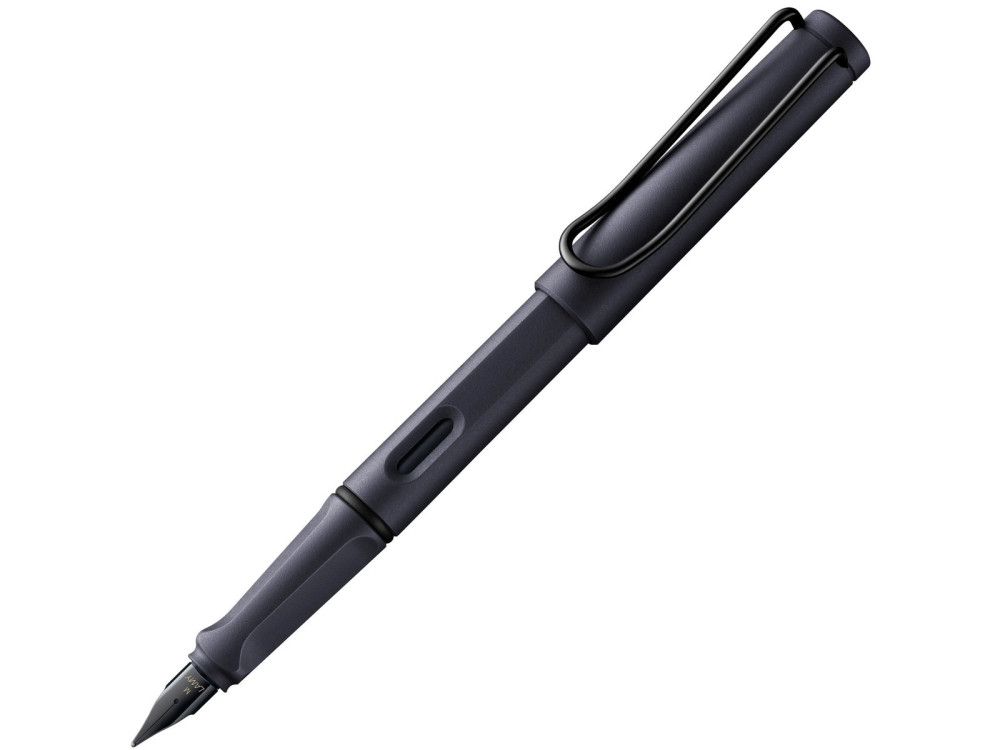 Fountain pen Safari - Lamy - Steel Black F