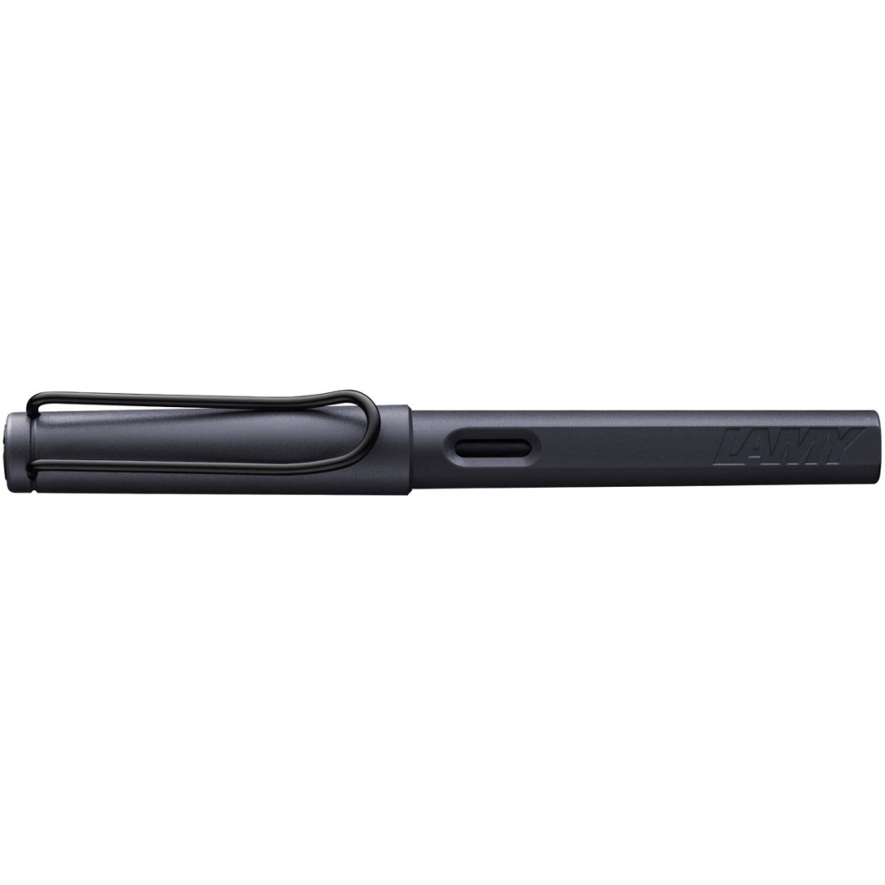 Fountain pen Safari - Lamy - Steel Black F